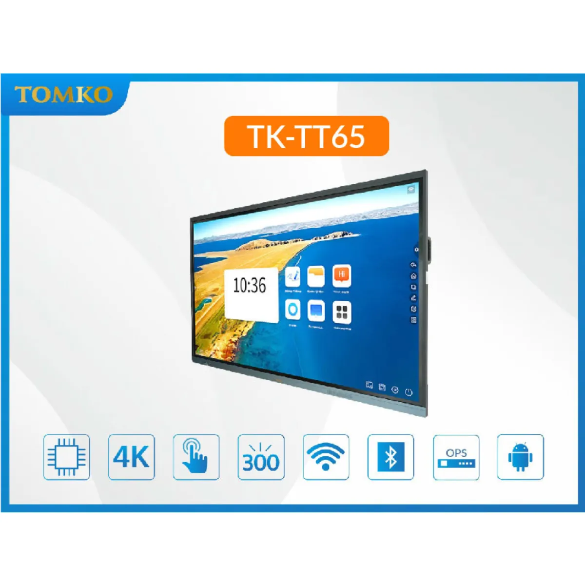 Màn hình tương tác 65 inch TOMKO TK-TT65 - Hình 1