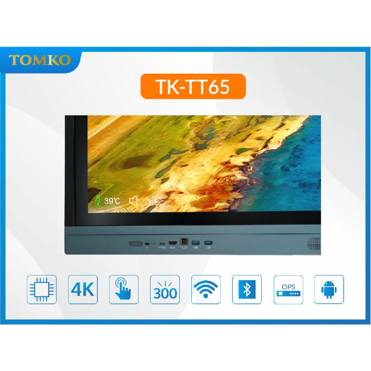 Màn hình tương tác 65 inch TOMKO TK-TT65 - Hình 3