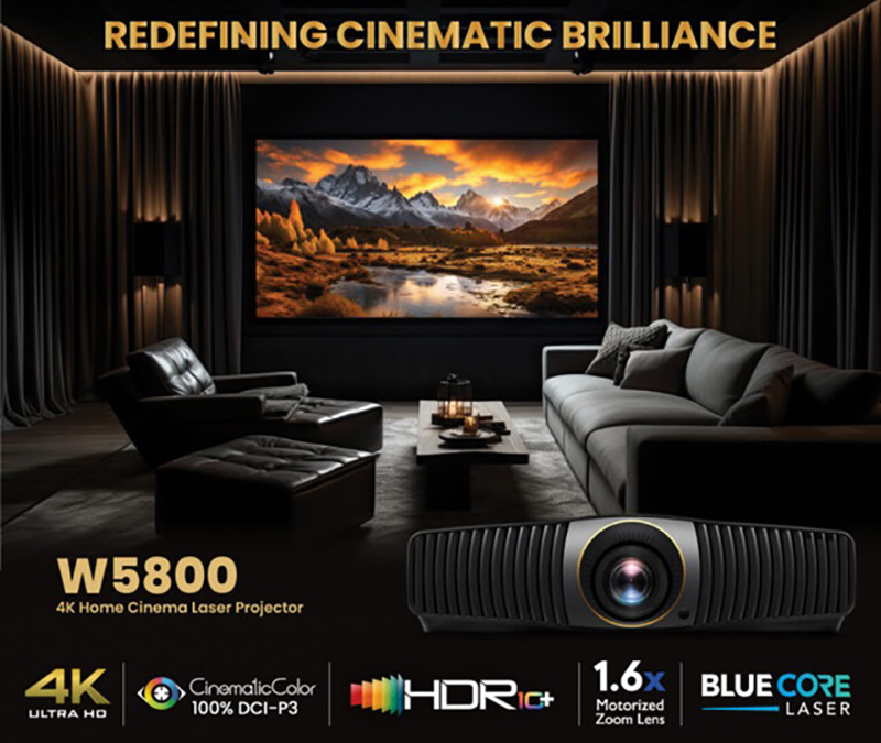 M&aacute;y chiếu 4K BenQ W5800
