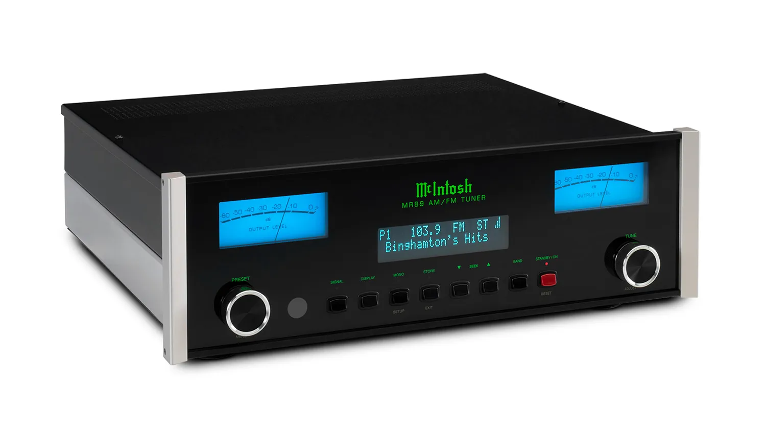 mặt trước Mcintosh MR 89 AM/FM Tuner