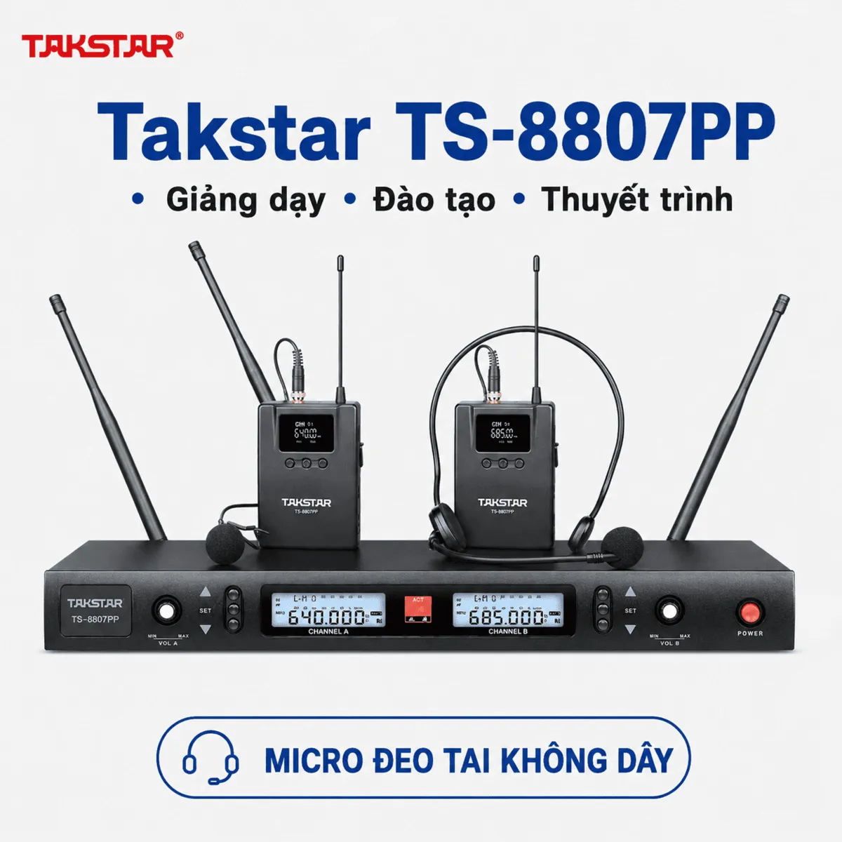 Micro đeo tai Takstar TS-8807PP