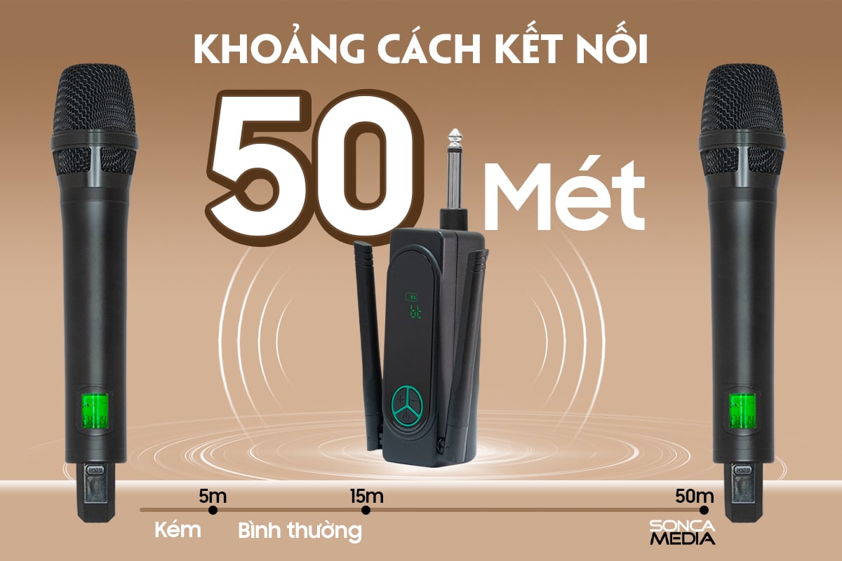 Micro không dây Acnos Mi30X