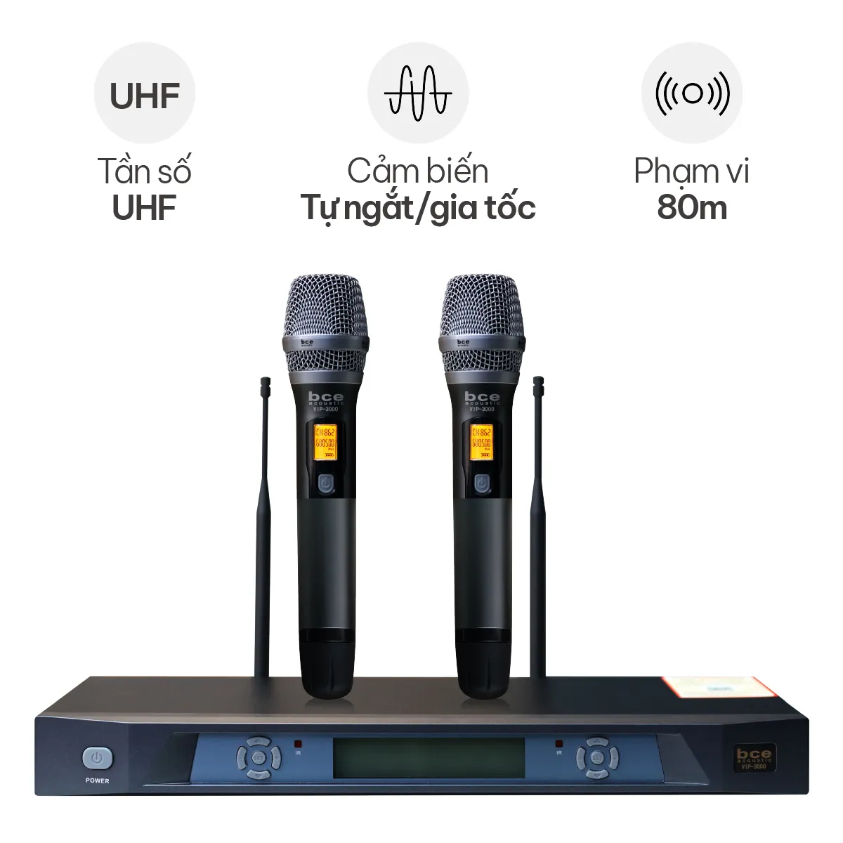 Micro Không Dây BCE Vip 3000