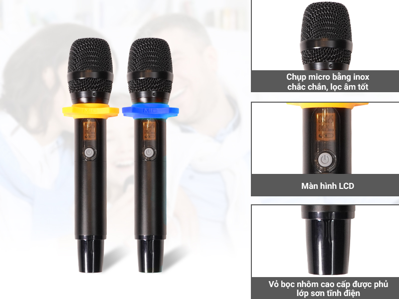Micro kh&ocirc;ng d&acirc;y BIK BJ-U200