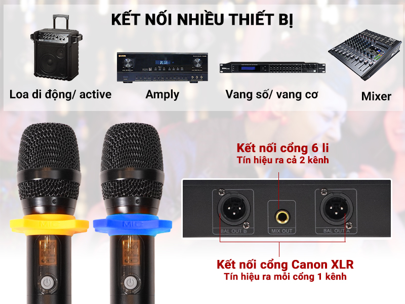 Micro kh&ocirc;ng d&acirc;y BIK BJ-U200