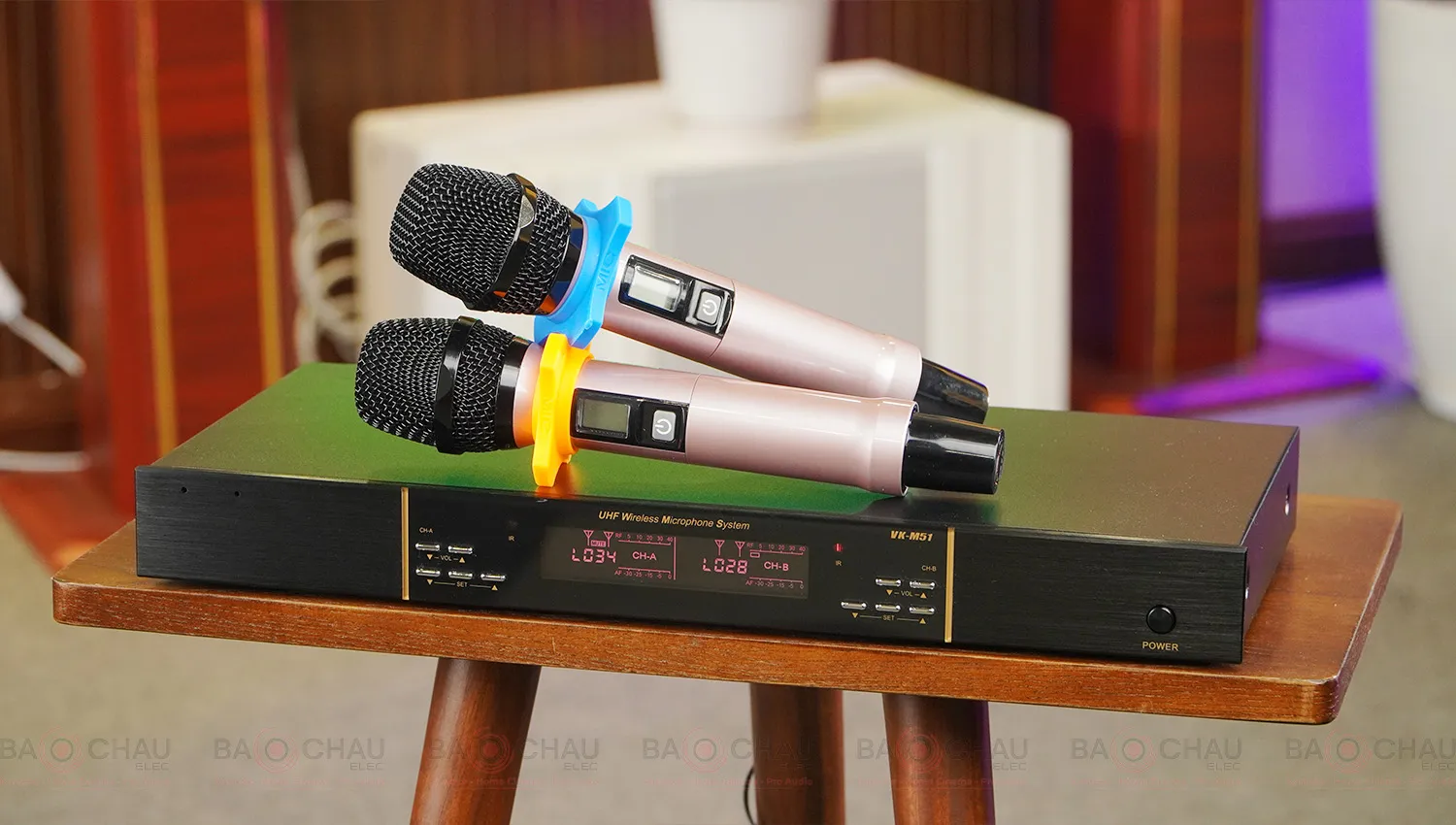 Micro kh&ocirc;ng d&acirc;y BIK VK- M51
