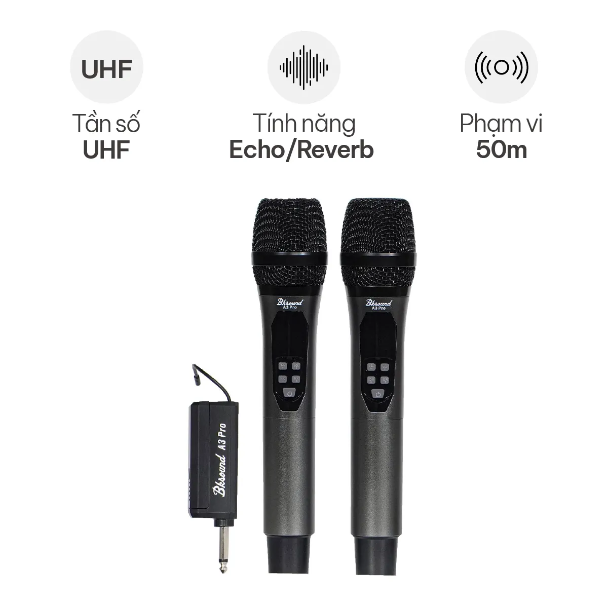 Micro Không Dây BKsound A3 Pro New