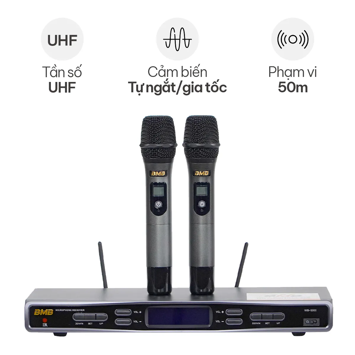 Micro không dây BMB WB-5000