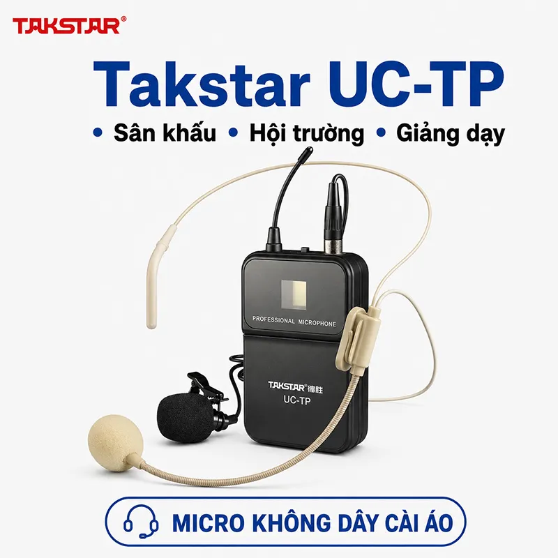 Micro không dây cài áo Takstar UC-TP