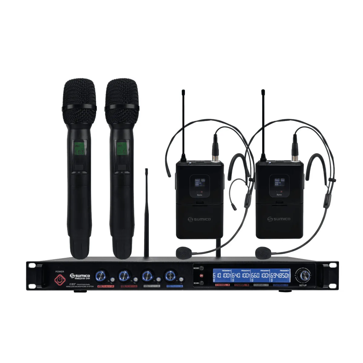 Micro không dây Sumico WMS2HW-2HH (4 kênh)