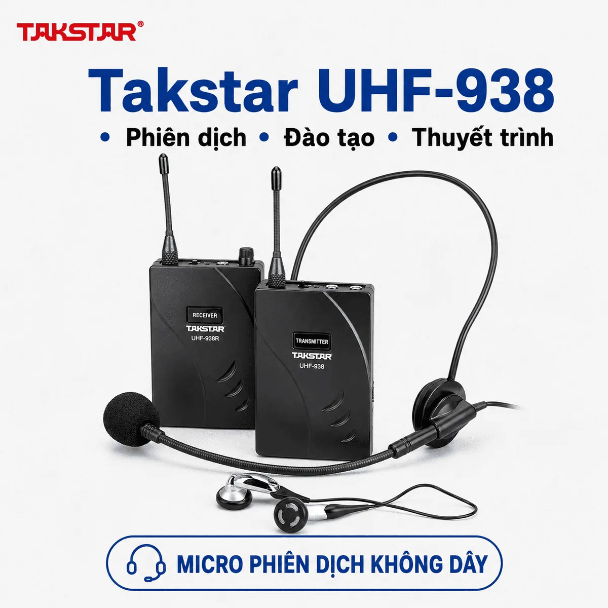 Micro phiên dịch Takstar UHF-938