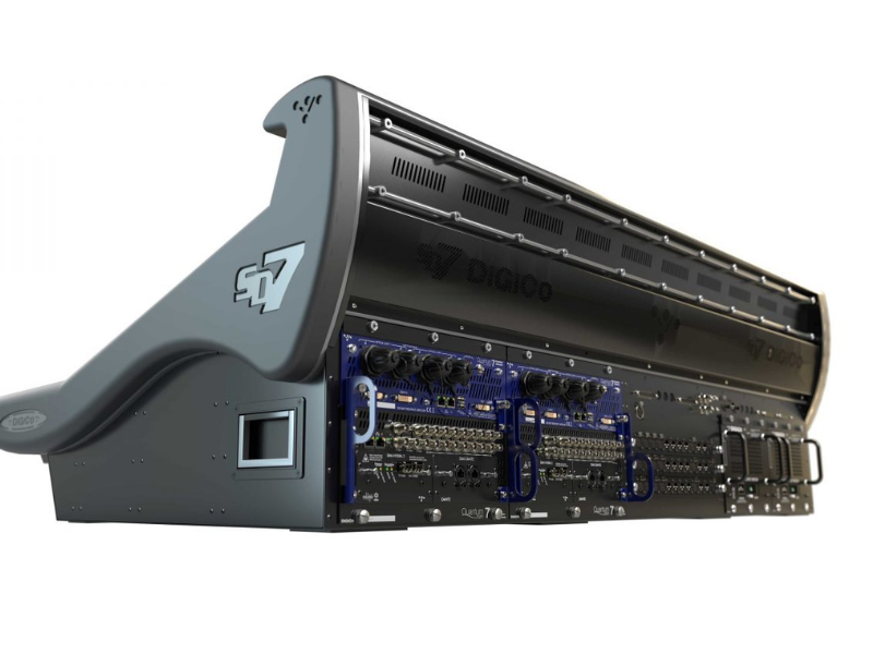B&agrave;n mixer DiGiCo Quantum 7B