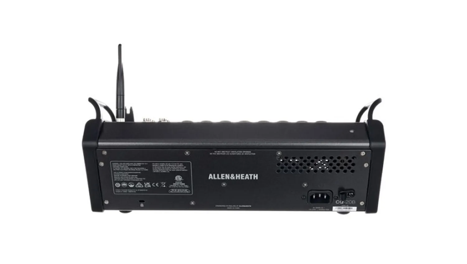 Mixer Allen & Heath CQ-20B mặt sau
