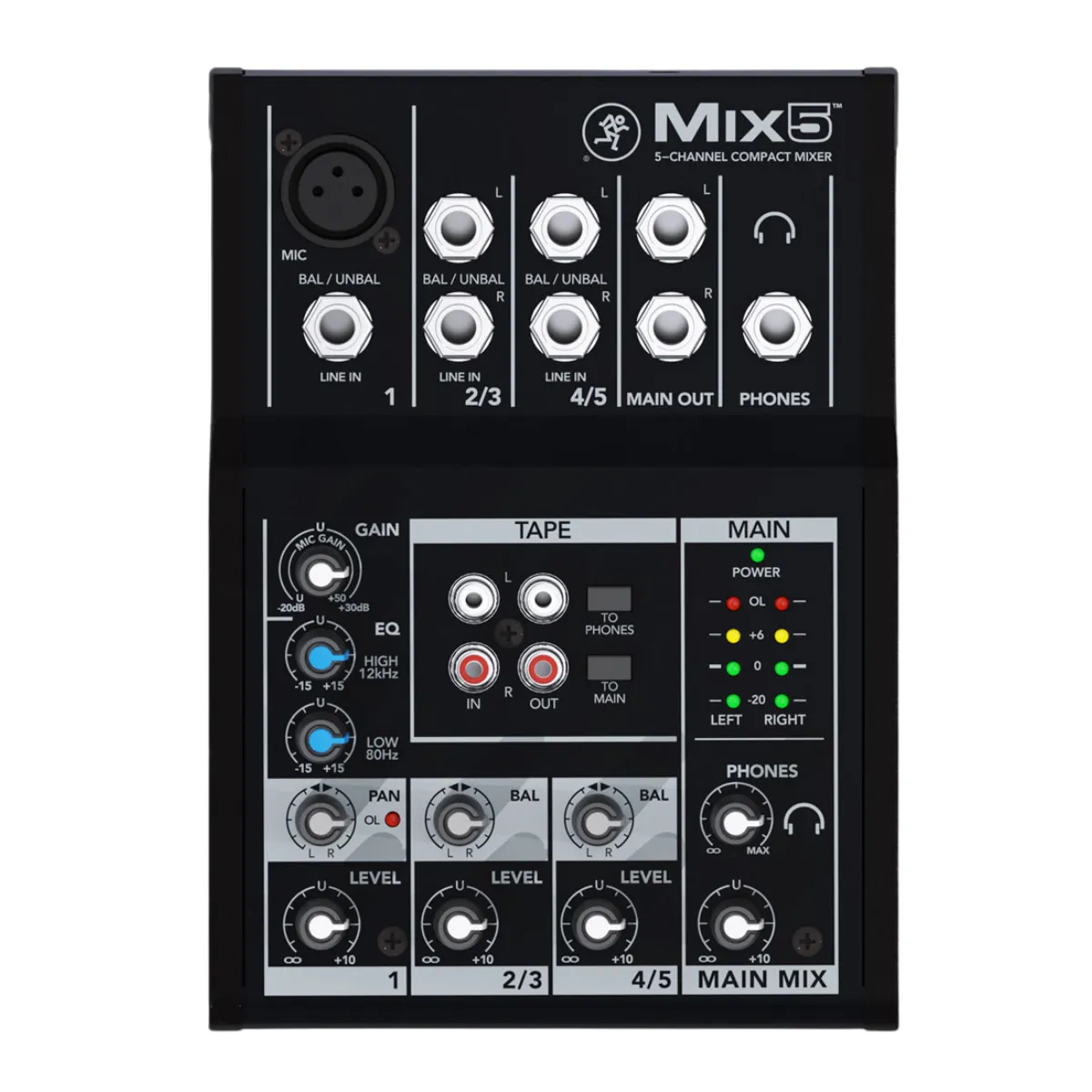 Bàn Mixer Mackie Mix5