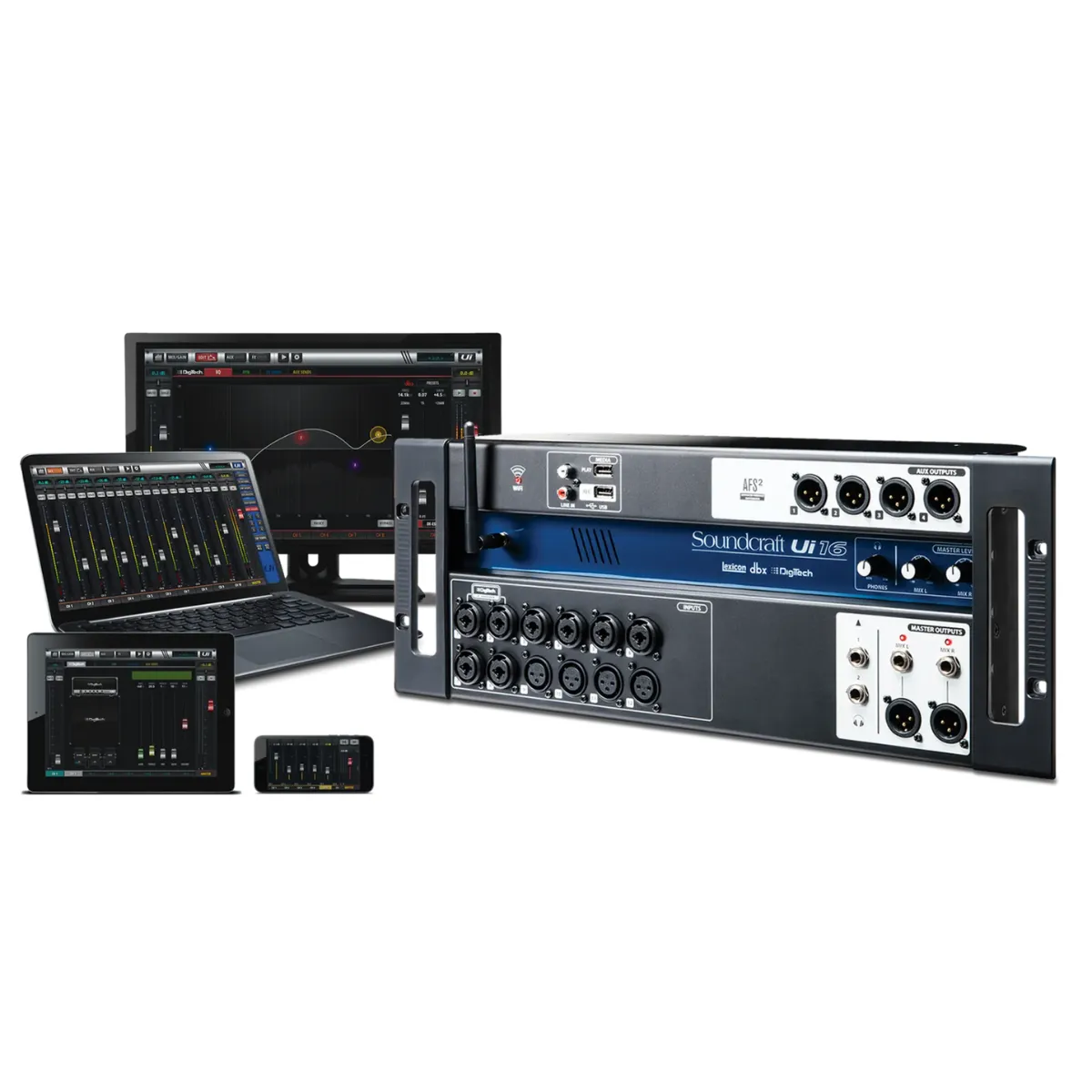 Mixer Soundcraft Ui16