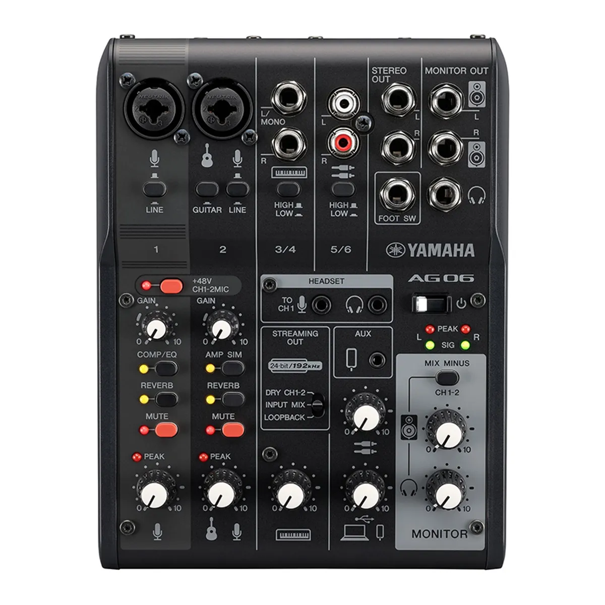 Mixer Yamaha AG06MK2