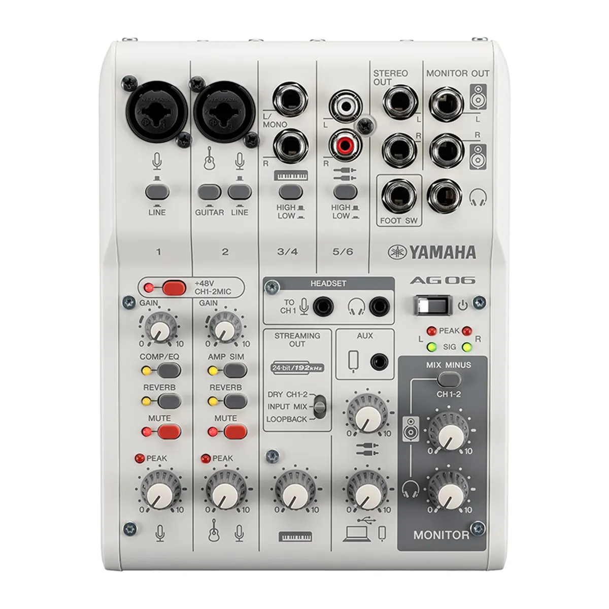 Mixer Yamaha AG06MK2