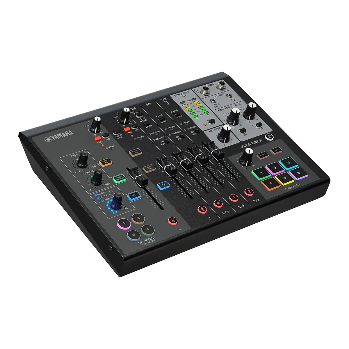 Mixer Yamaha AG08 đen
