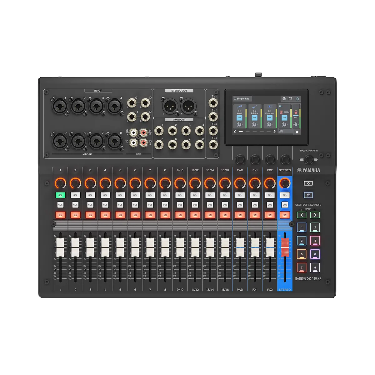 Mixer Yamaha MGX12V
