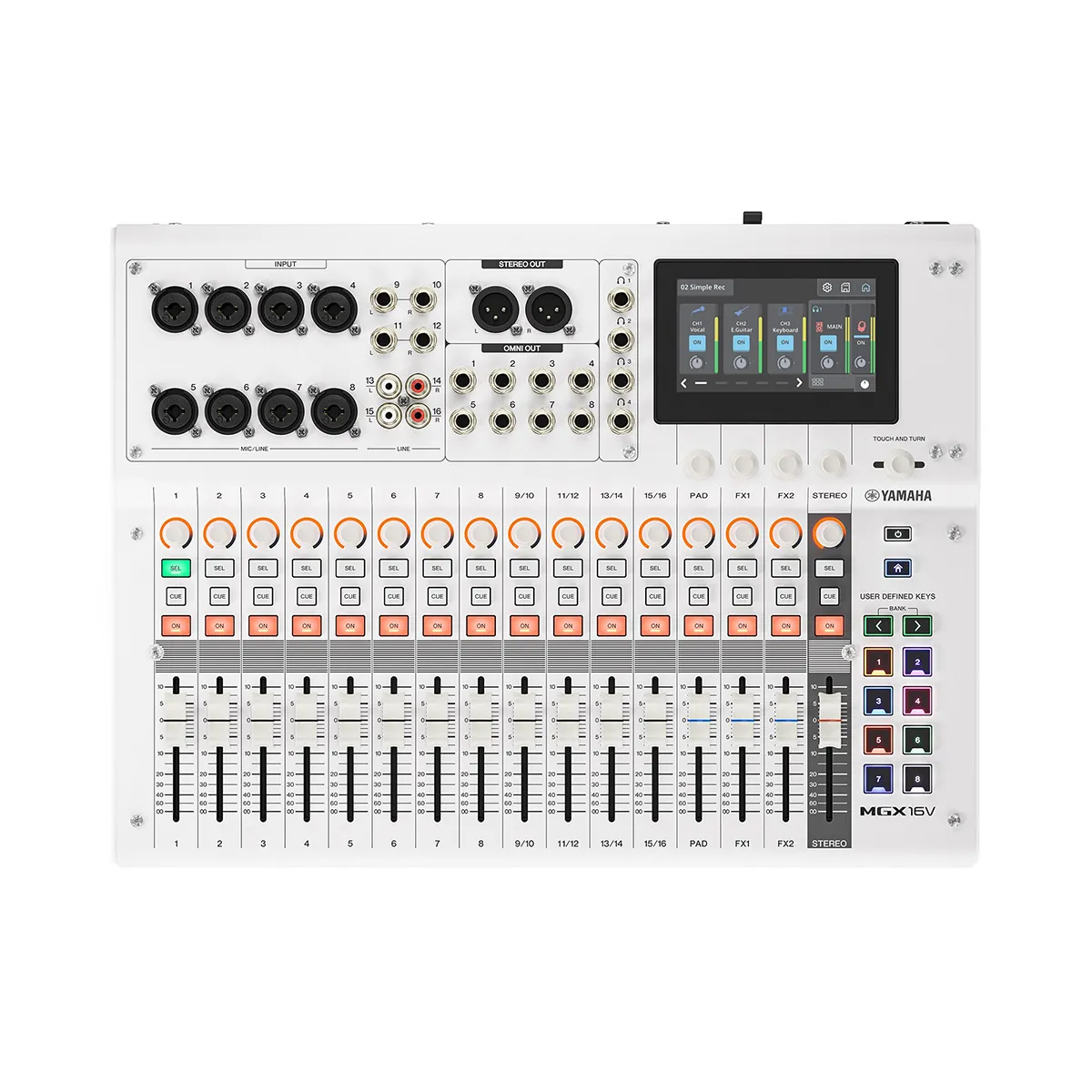 Mixer Yamaha MGX16V