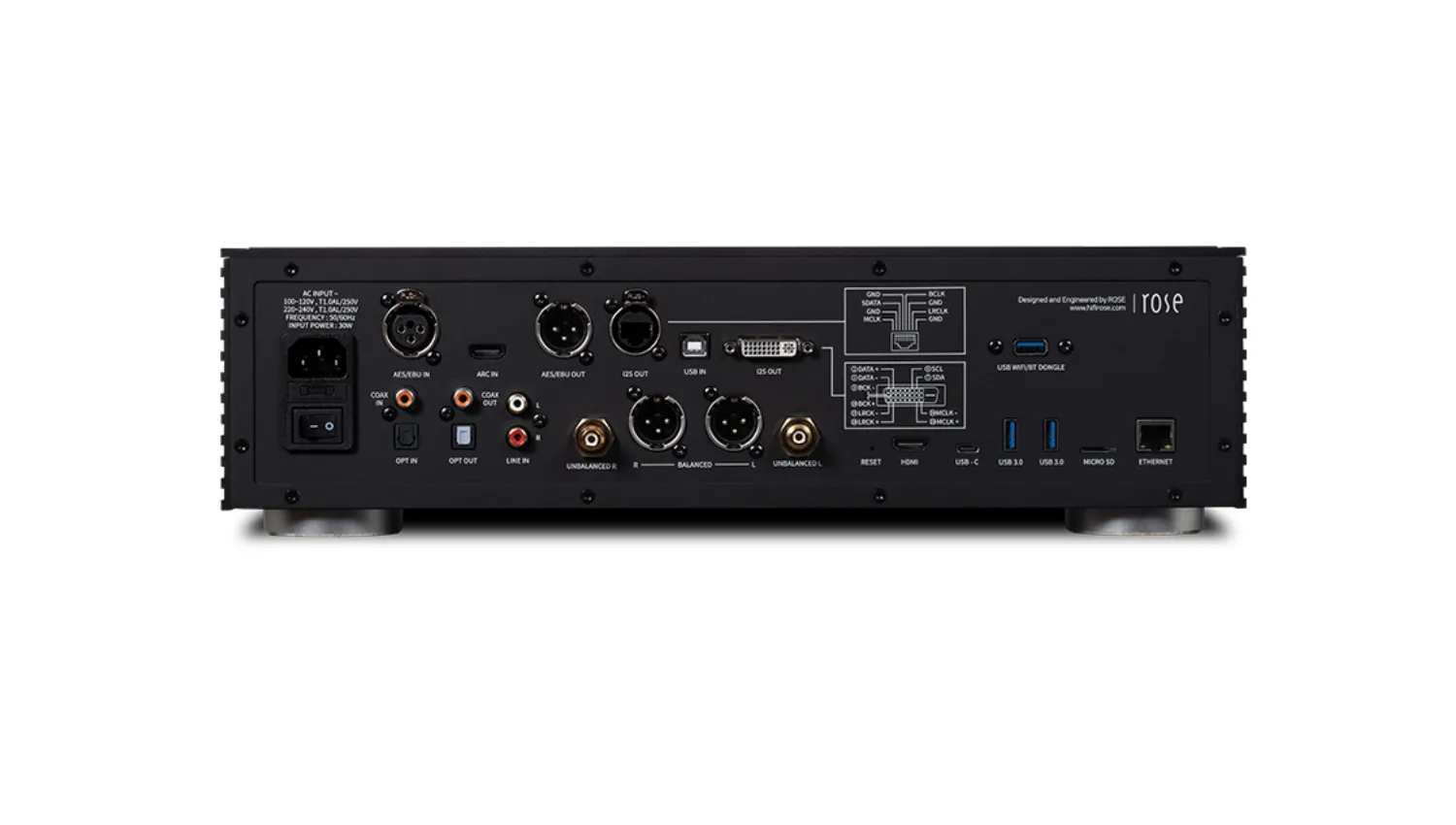 Music Server HiFi Rose RS150B