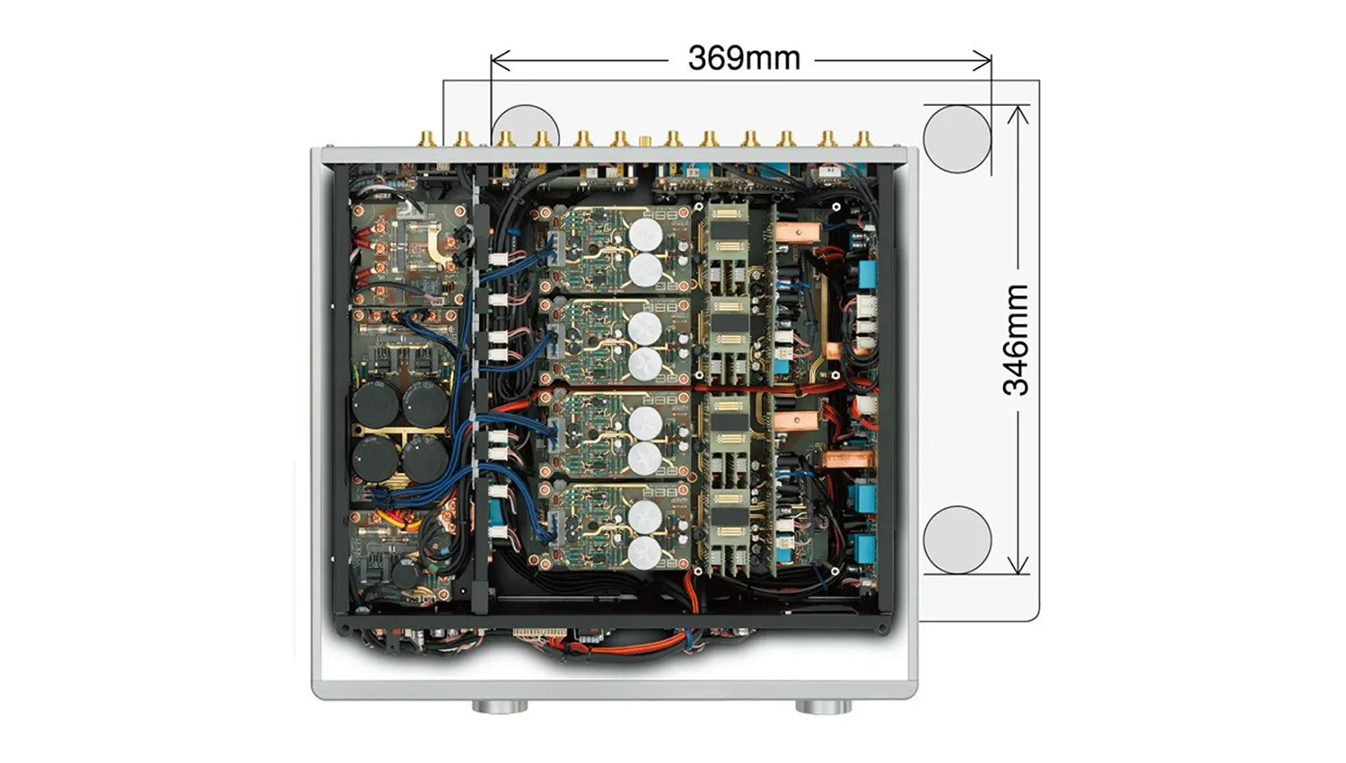 Nội thất Pre Amply Luxman C900U