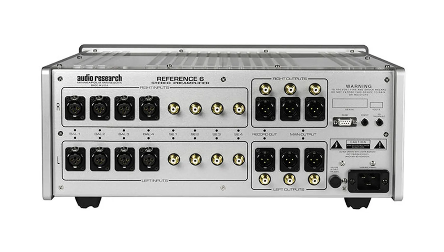 mặt sau Pre Amply Audio Research Reference 6