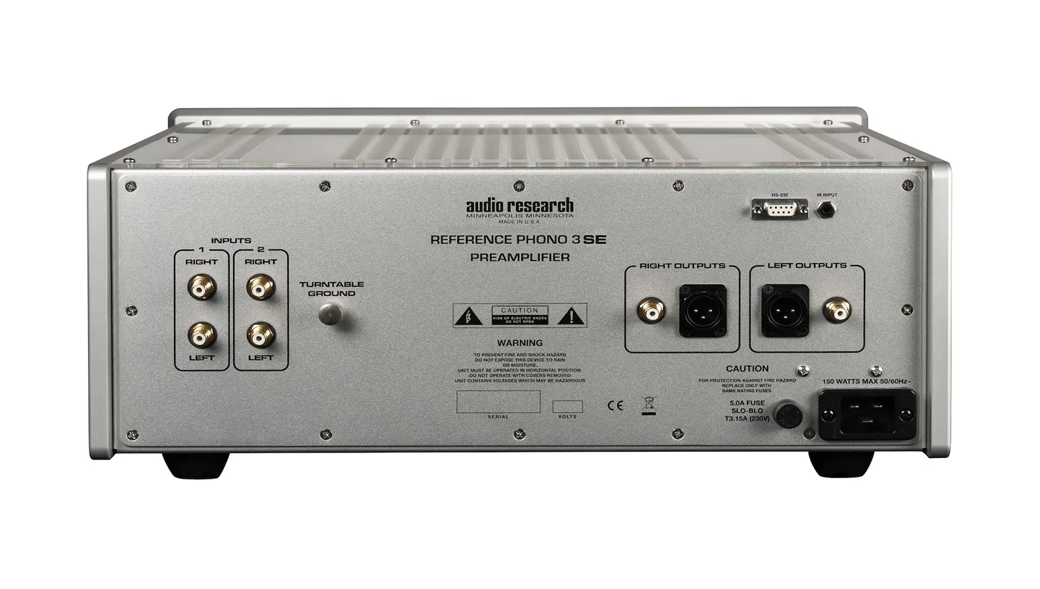 mặt sau Pre Amply Audio Research Reference Phono 3SE
