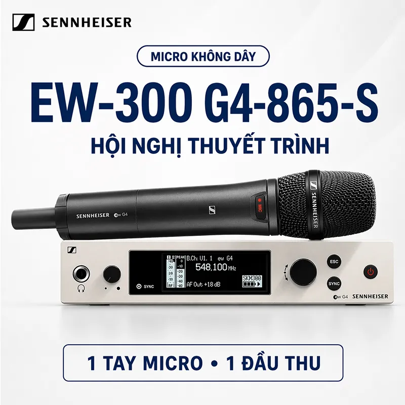 Micro không dây Sennheiser EW 300 G4-865-S
