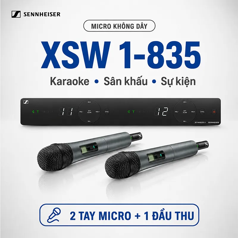 Micro không dây Sennheiser XSW 1-835