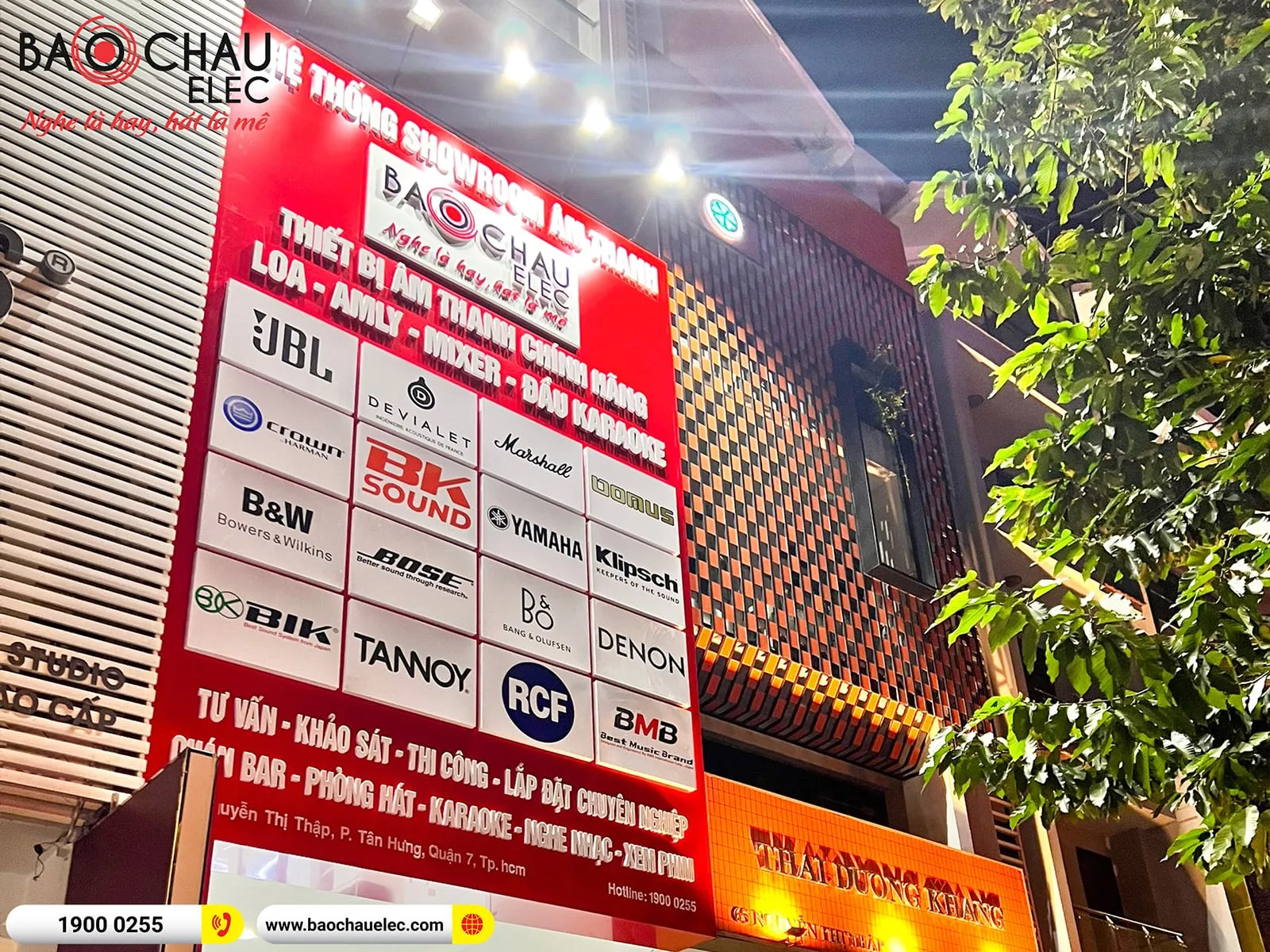 Giới thiệu Showroom Âm Thanh Bảo Châu Elec Bảo Châu Elec Phường Tân Hưng - Quận 7 TPHCM