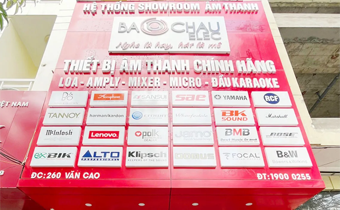 Giới thiệu Showroom Âm thanh Bảo Châu Elec Hải Phòng