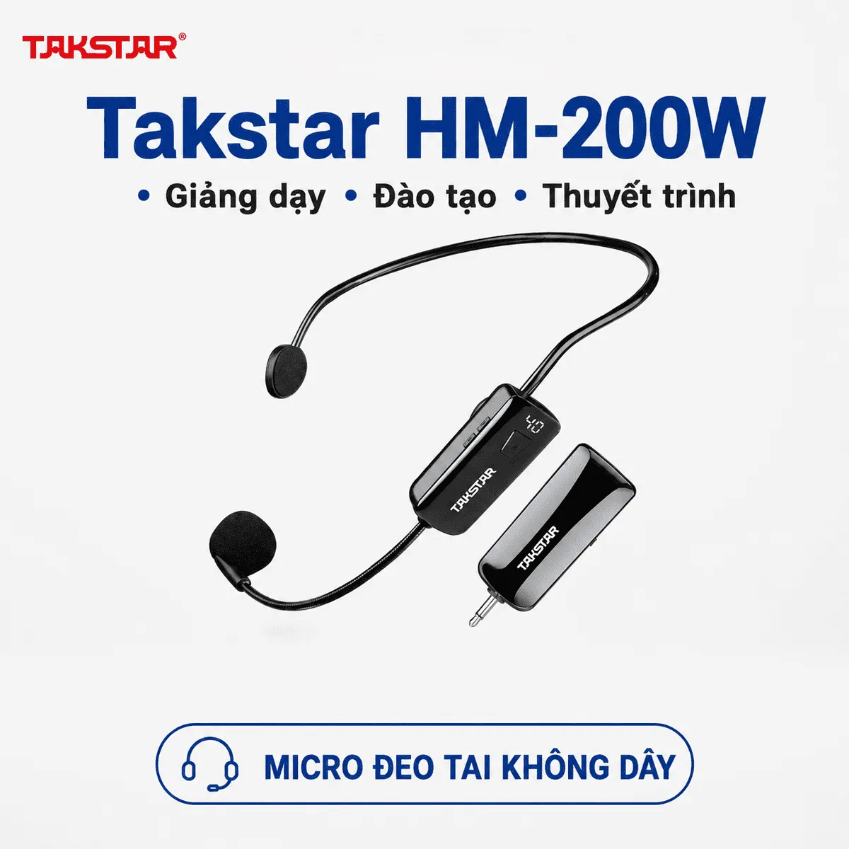 Micro đeo tai Takstar HM 200W