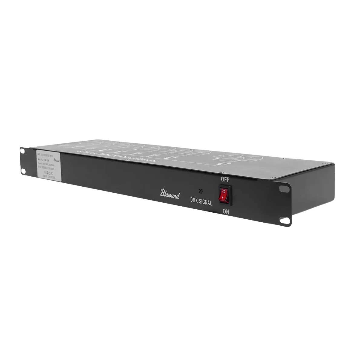Thiết bị chia và khuếch đại tín hiệu ánh sáng Bksound DMX LX-08 - Hình 2
