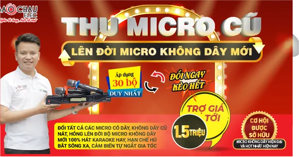 thu micro cũ lên đời micro mới