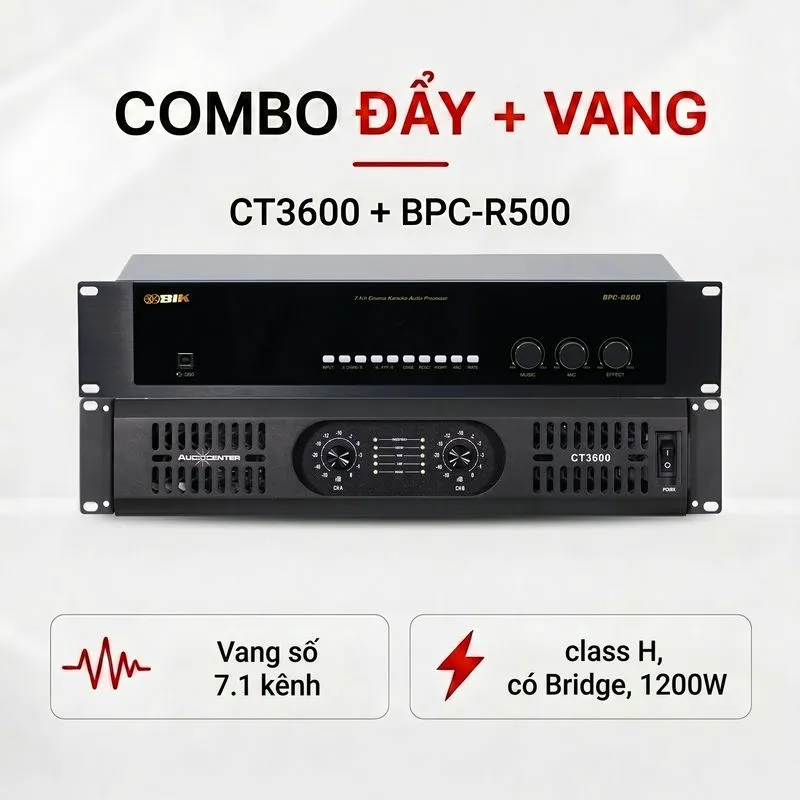 Combo đẩy vang KM19