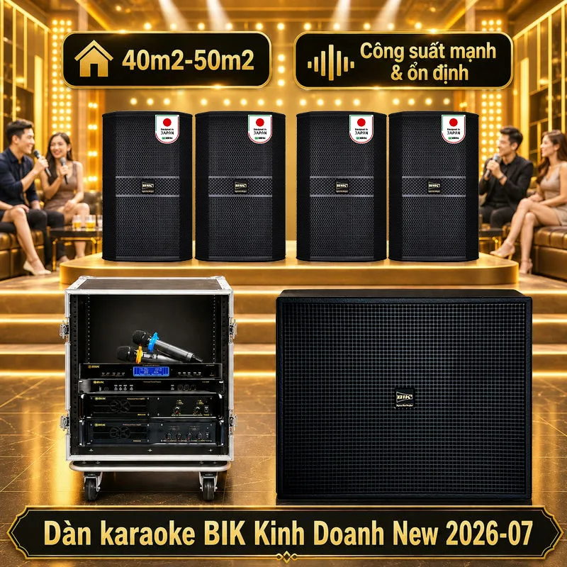 Dàn karaoke BIK Kinh Doanh New 2026-07