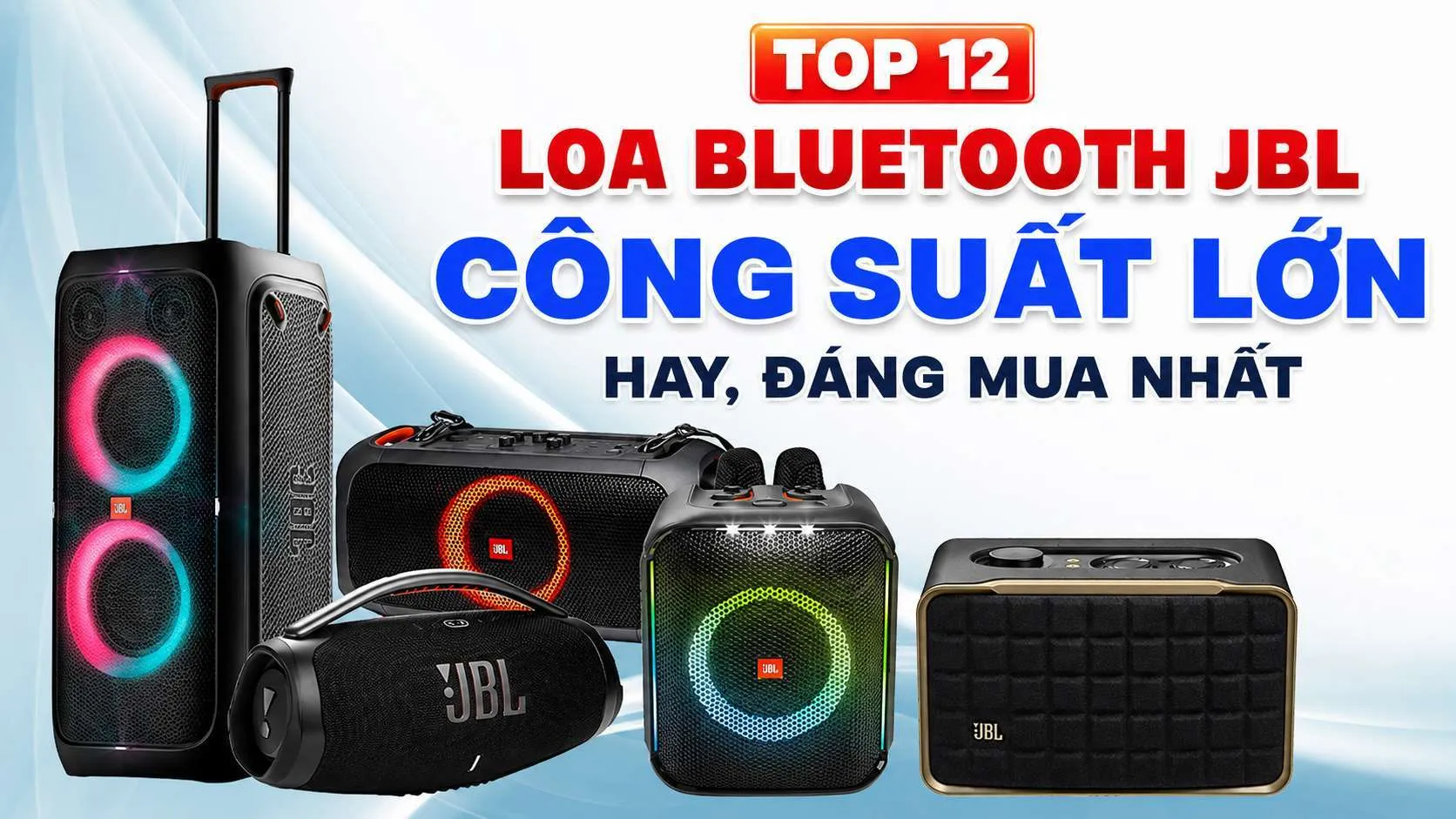 Loa bluetooth jbl công suất lớn