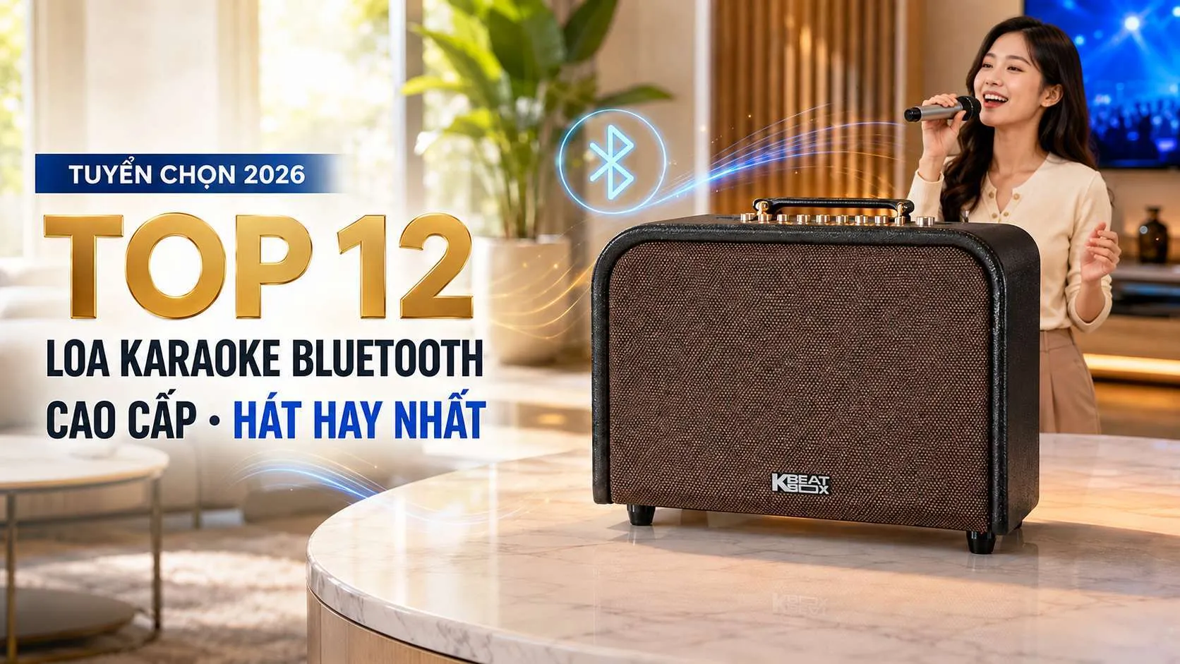 TOP Loa Karaoke Bluetooth Cao Cấp Hát Hay Nhất