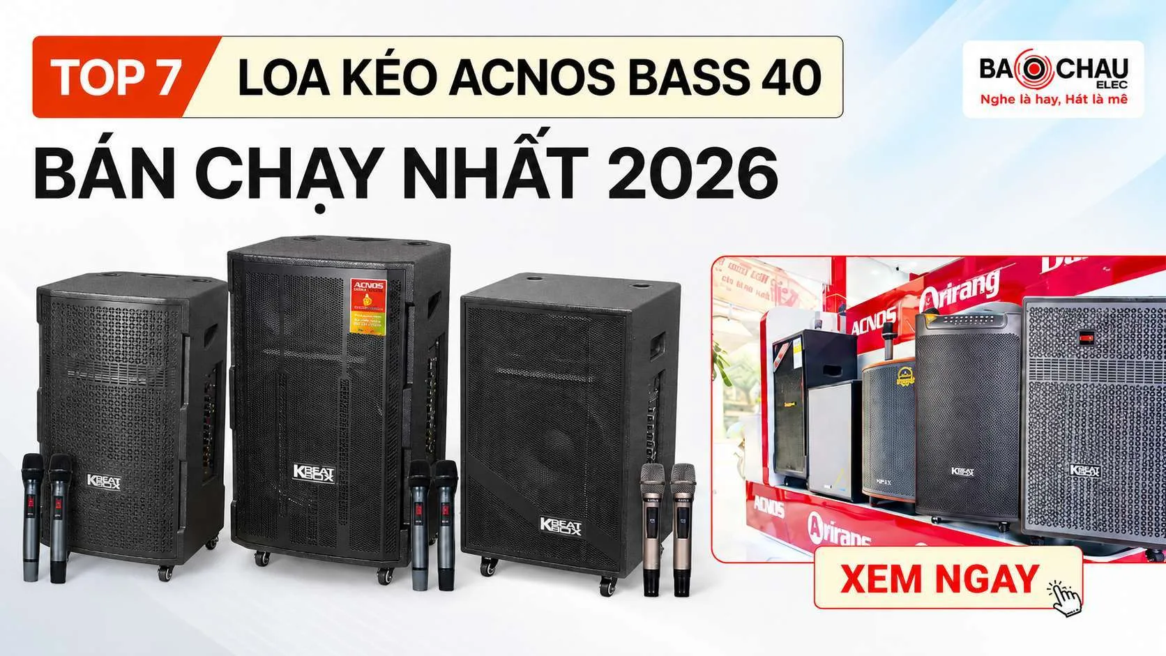 loa kéo Acnos bass 40