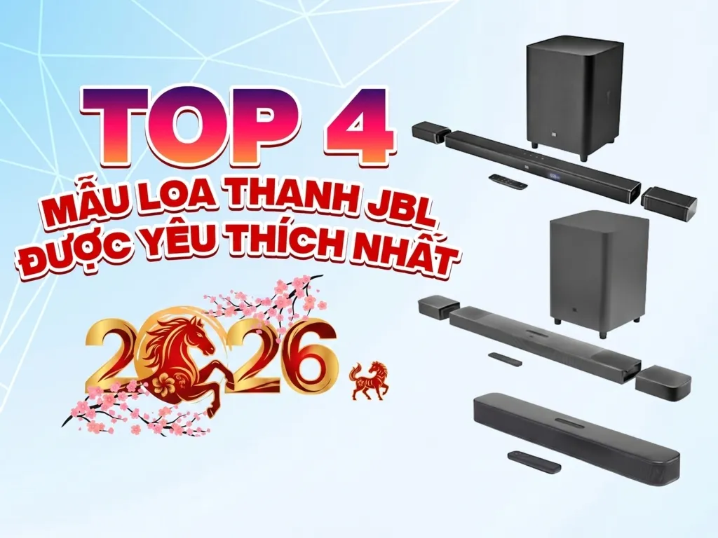Những mẫu loa thanh JBL được yêu thích tại Bảo Châu Elec