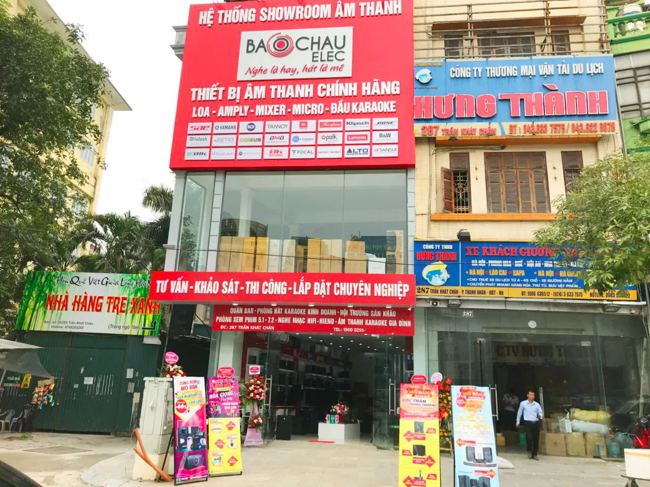 Giới thiệu Showroom Âm Thanh Bảo Châu Elec Trần Khát Chân