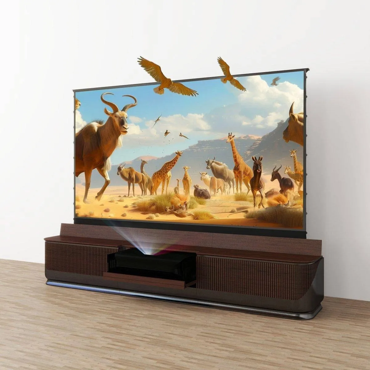 Tủ Kệ Đặt Máy Chiếu Màn Chiếu Siêu Gần Vividstorm Dune