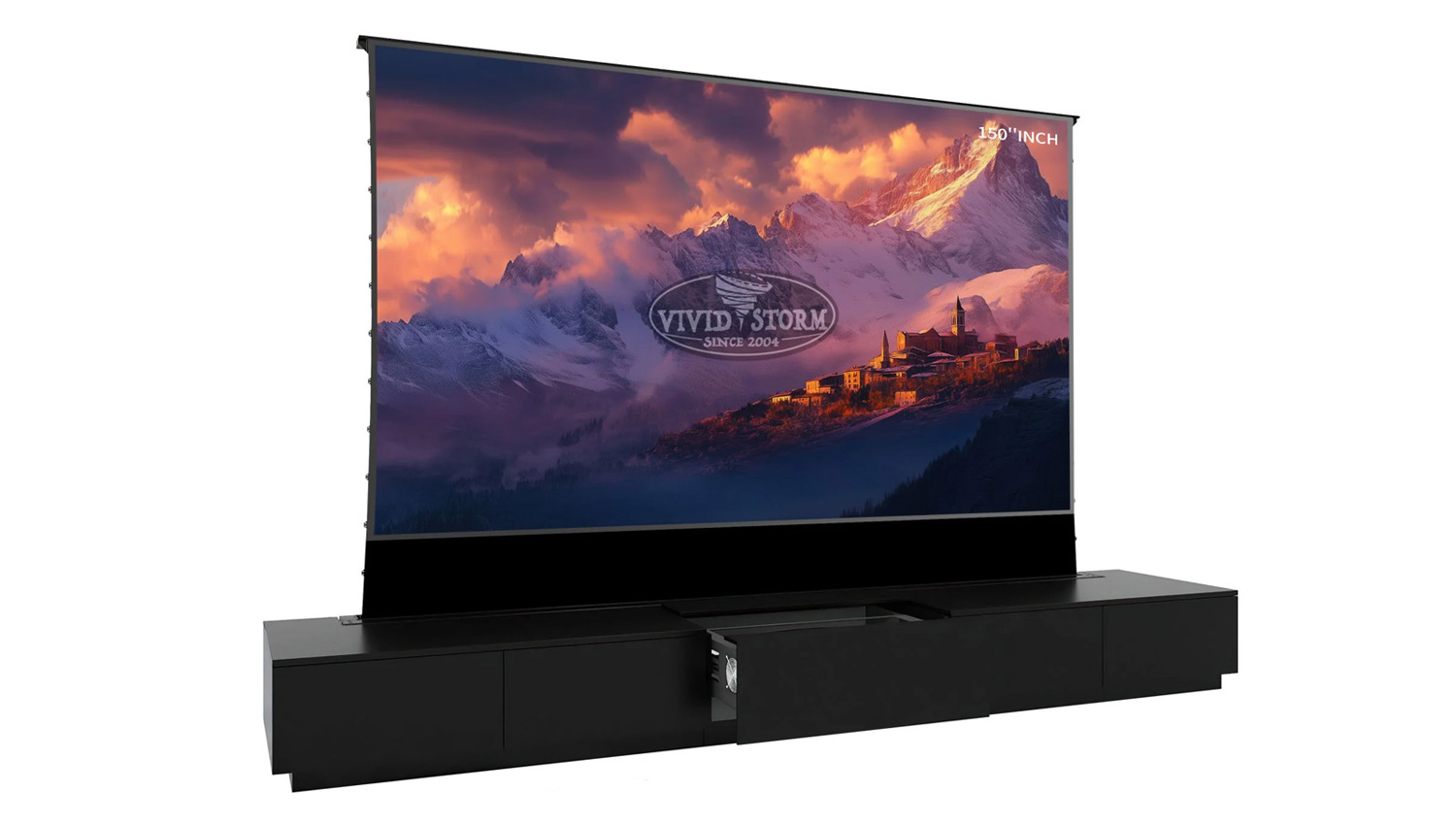Tủ Kệ Đặt Máy Chiếu Màn Chiếu Siêu Gần Vividstorm Monte Carlo