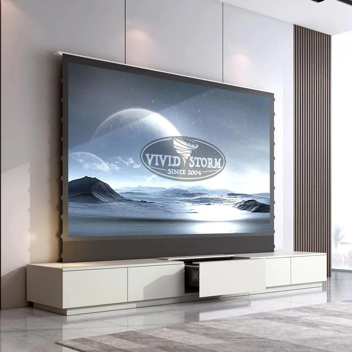 Tủ Kệ Đặt Máy Chiếu Màn Chiếu Siêu Gần Vividstorm Monte Carlo