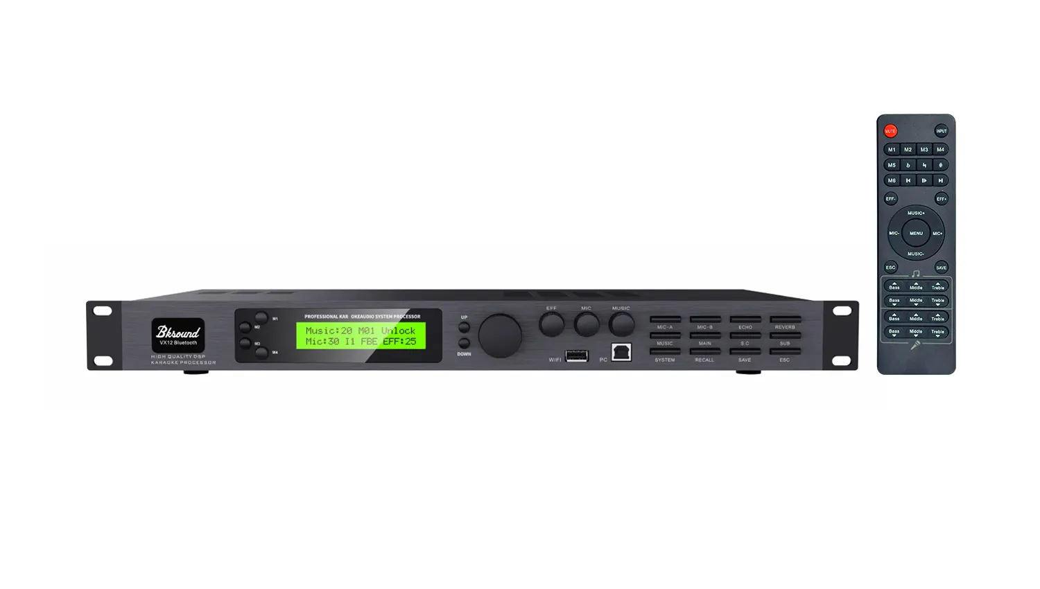 Dàn Karaoke Gia Đình Audiocenter 02 (Audiocenter MA12, Bksound VX12, Audiocenter S3118A, Baiervires BS-790) - Hình 5