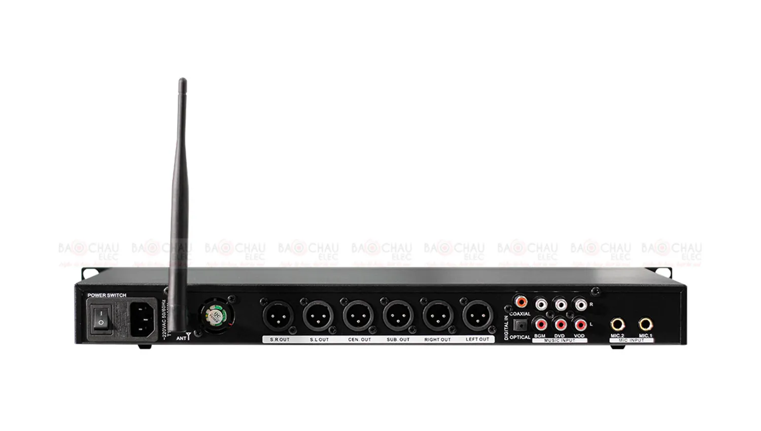 Mặt sau Vang số AAP Z2000 II