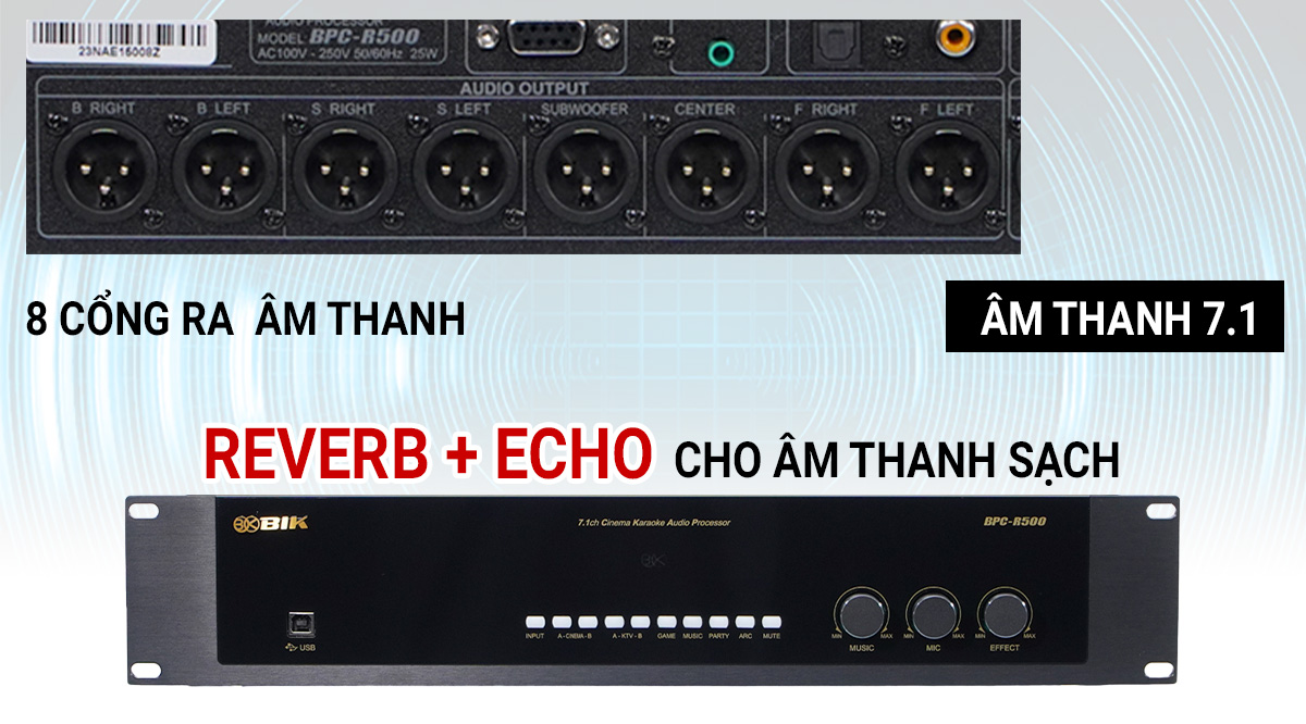 vang số BIK BPC-R500
