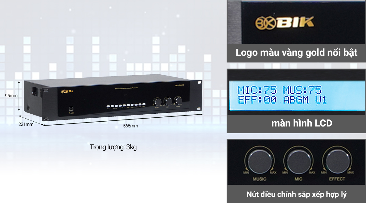 vang số BIK BPC-R500