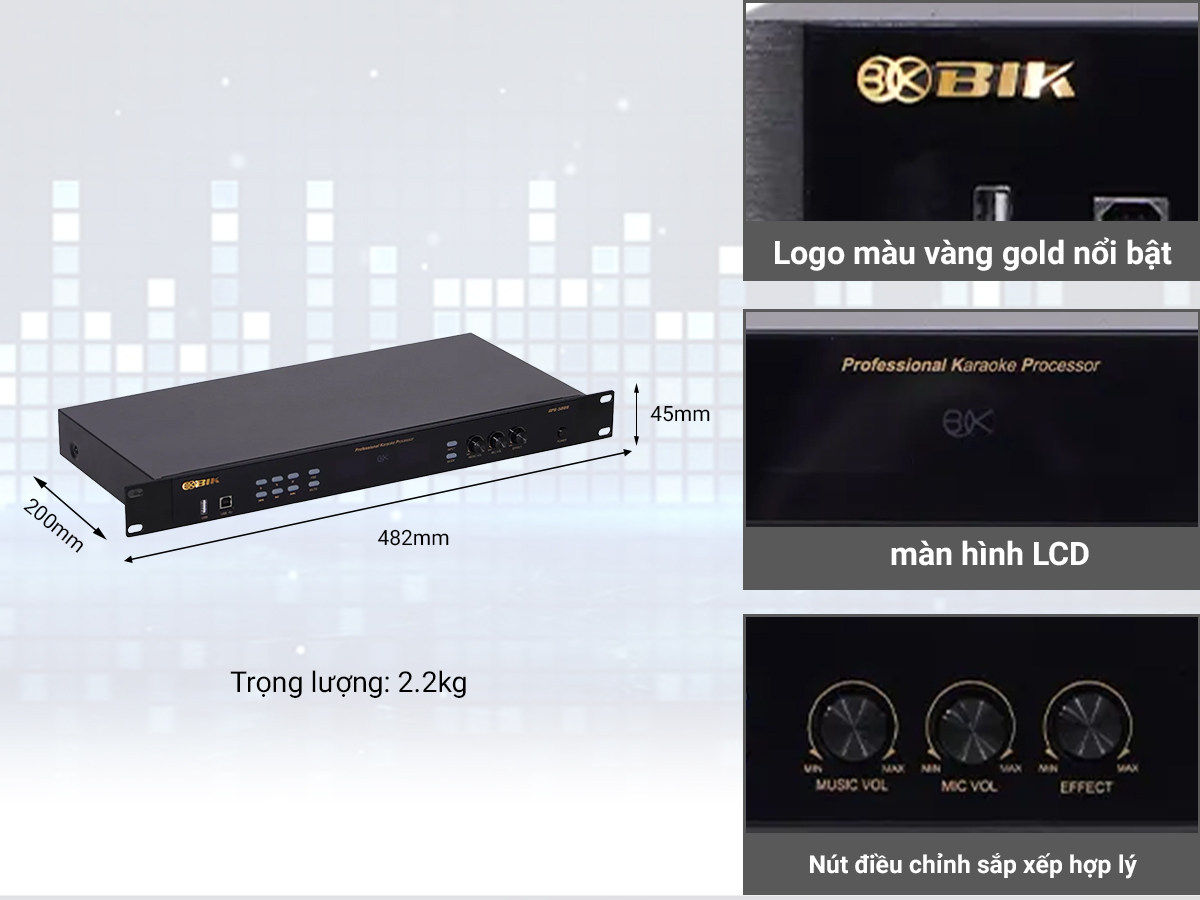 Vang số BIK BPR-5800